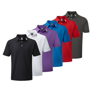 FootJoy Stretch Pique Solid Colour - Athletic Fit